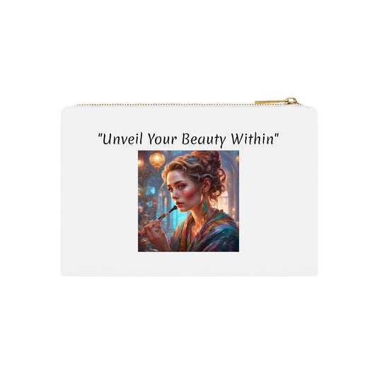 Cosmetic Bag "Unveil Your Beauty within"